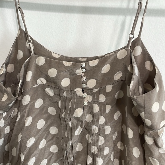 Printed Lace Cut Out Blouse - Picture 3 of 5